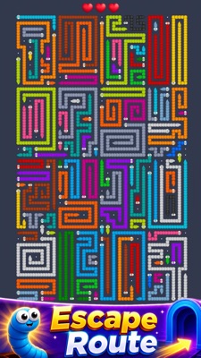 Advanced level gameplay screen