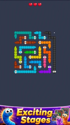 Exciting puzzle stages with progressive difficulty